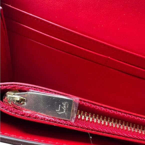 NWT Christian Louboutin Alligator Embossed Wallet on Chain - Picture 9 of 10